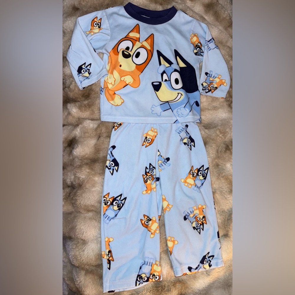 Bluey Toddler Pajama Set | Size 2T | Long Sleeve |